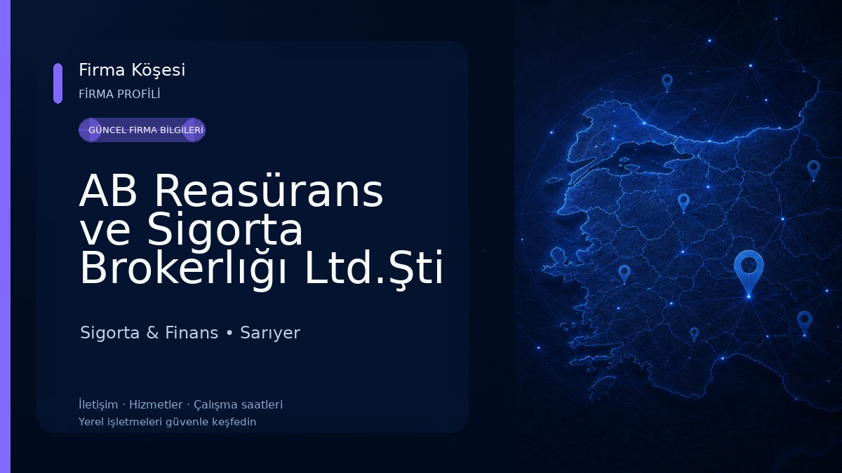 AB Reasürans ve Sigorta Brokerlığı Ltd.Şti Sigorta & Finans