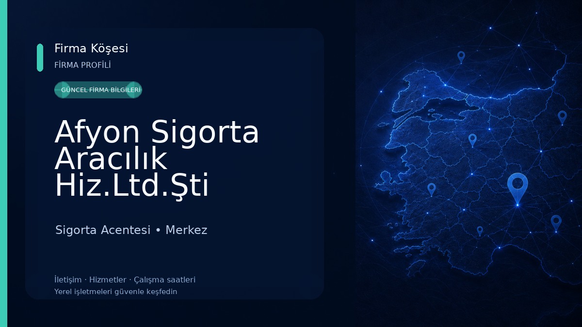 Afyon Sigorta Aracılık Hiz.Ltd.Şti