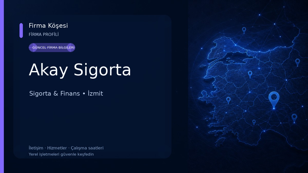 Akay Sigorta Sigorta & Finans