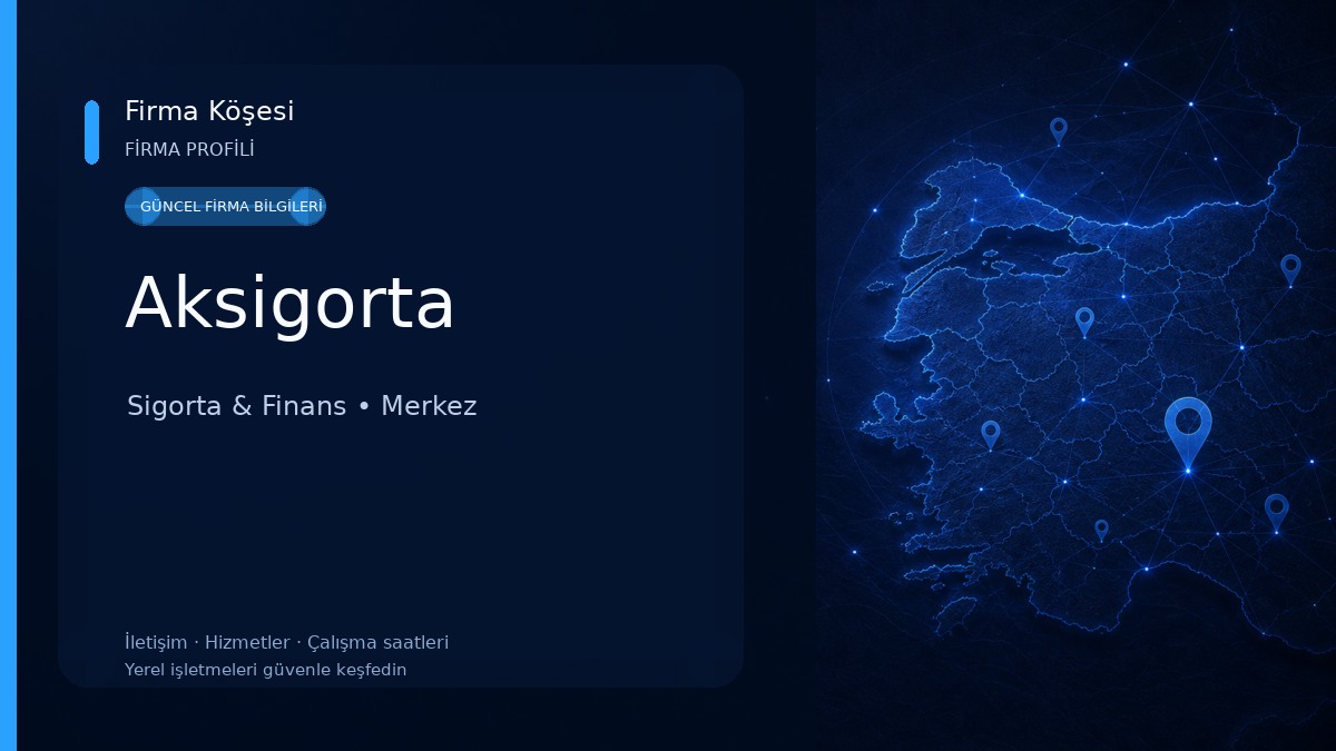 Aksigorta Sigorta & Finans