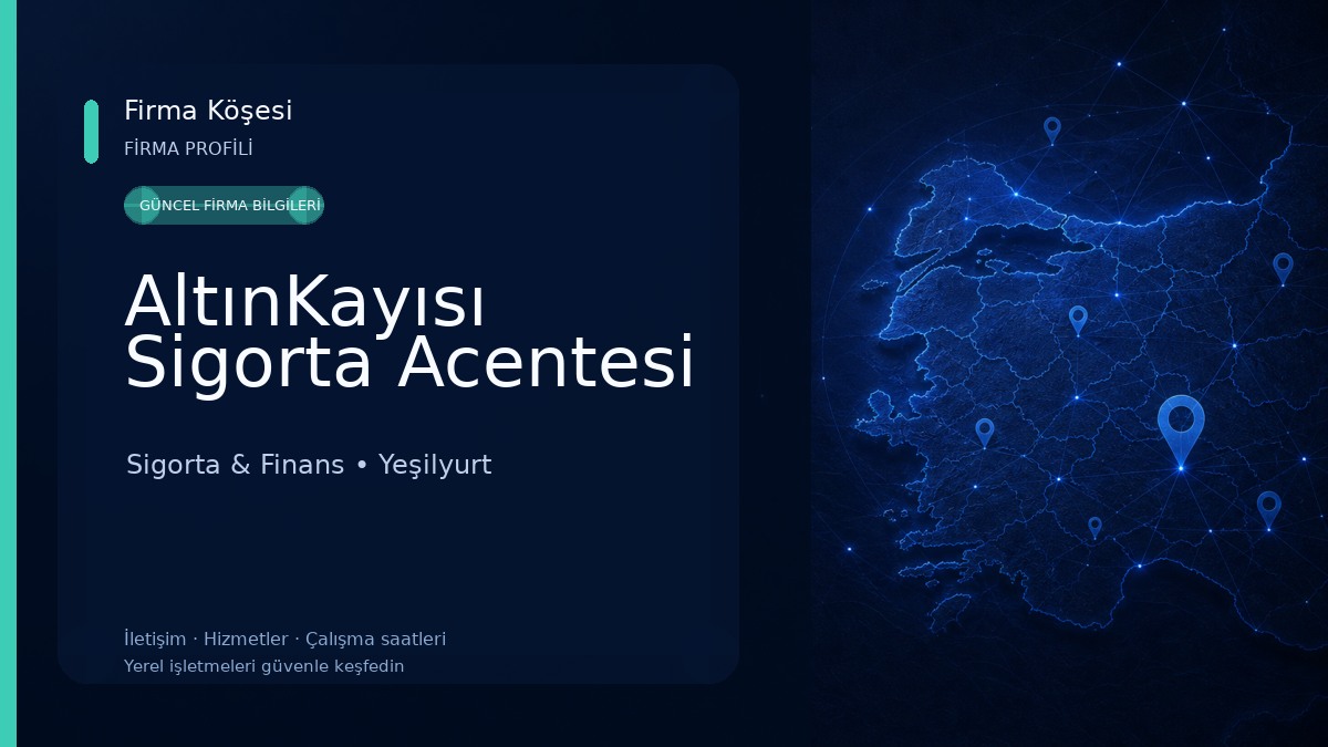 AltınKayısı Sigorta Acentesi Sigorta & Finans