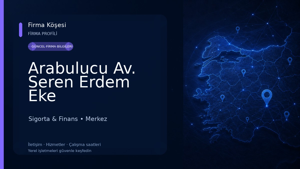 Arabulucu Av. Seren Erdem Eke