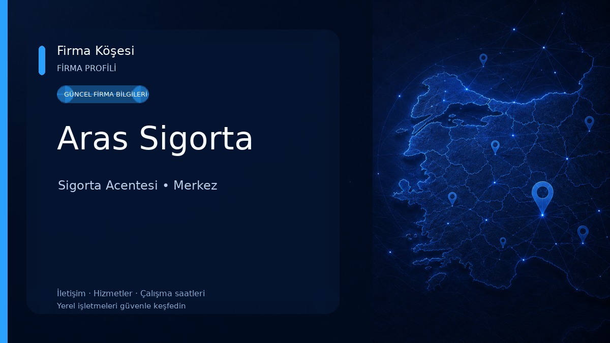 Aras Sigorta Sigorta Acentesi