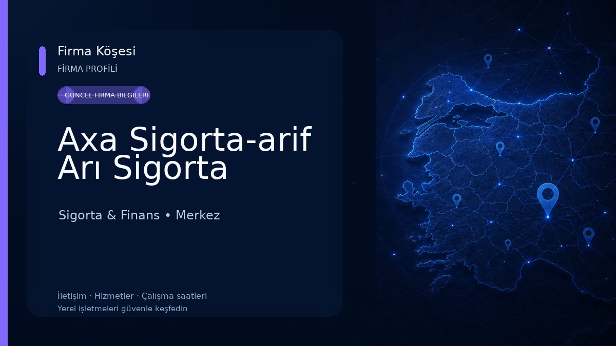 Axa Sigorta-arif Arı Sigorta Sigorta & Finans