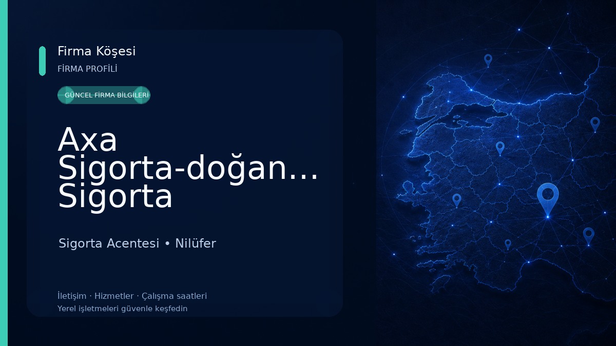Axa Sigorta-doğancan Sigorta Sigorta Acentesi