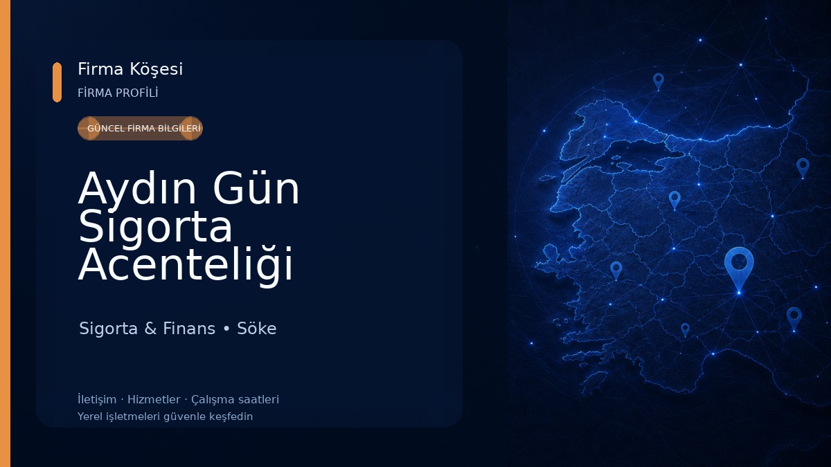 Aydın Gün Sigorta Acenteliği Sigorta & Finans