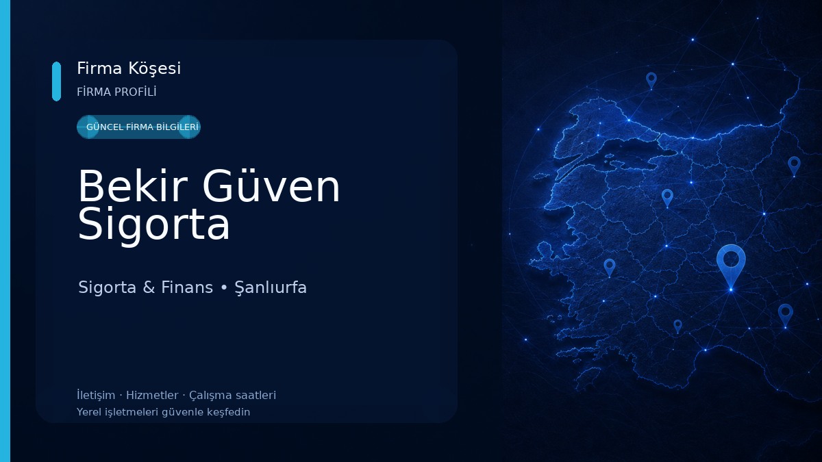 Bekir Güven Sigorta Sigorta & Finans