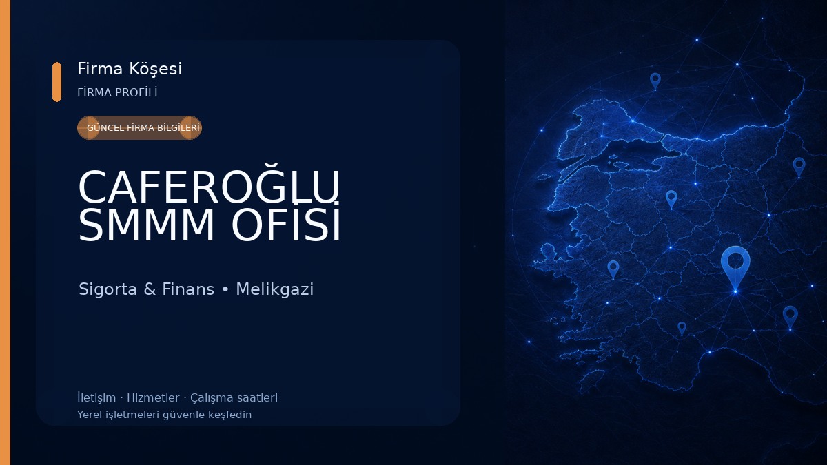 CAFEROĞLU SMMM OFİSİ Sigorta & Finans