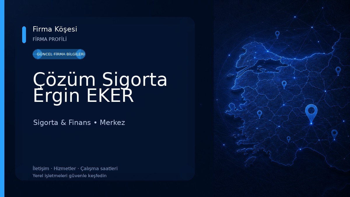 Çözüm Sigorta Ergin EKER