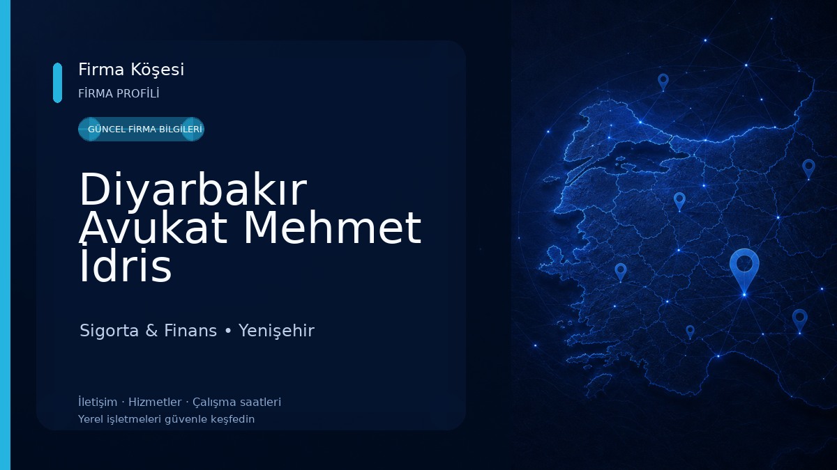 Diyarbakır Avukat Mehmet İdris SAKMAN-Diyarbakır Tapu Avukatı,Gayrimenkul Avukatı,Sigorta Avukatı,İcra Avukatı 