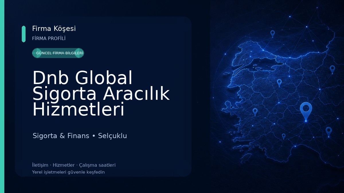 Dnb Global Sigorta Aracılık Hizmetleri Sigorta & Finans