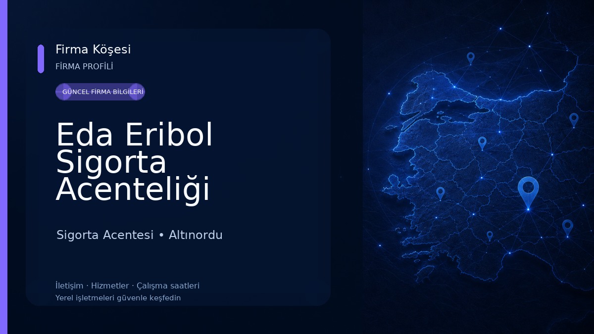 Eda Eribol Sigorta Acenteliği