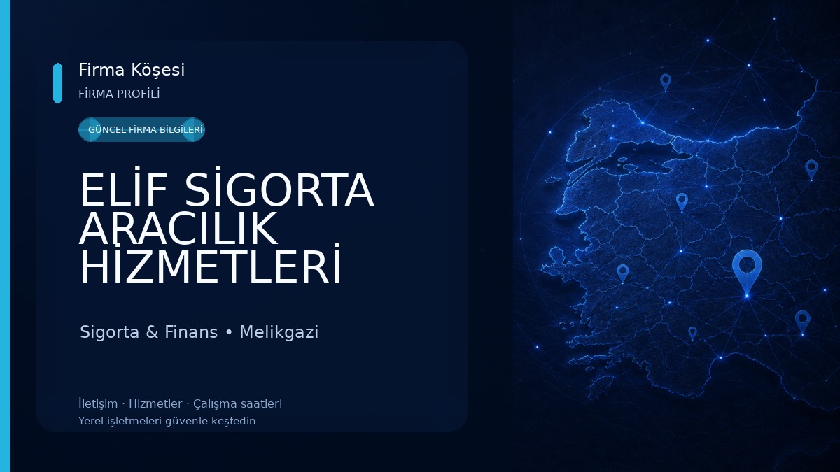 ELİF SİGORTA ARACILIK HİZMETLERİ Sigorta & Finans