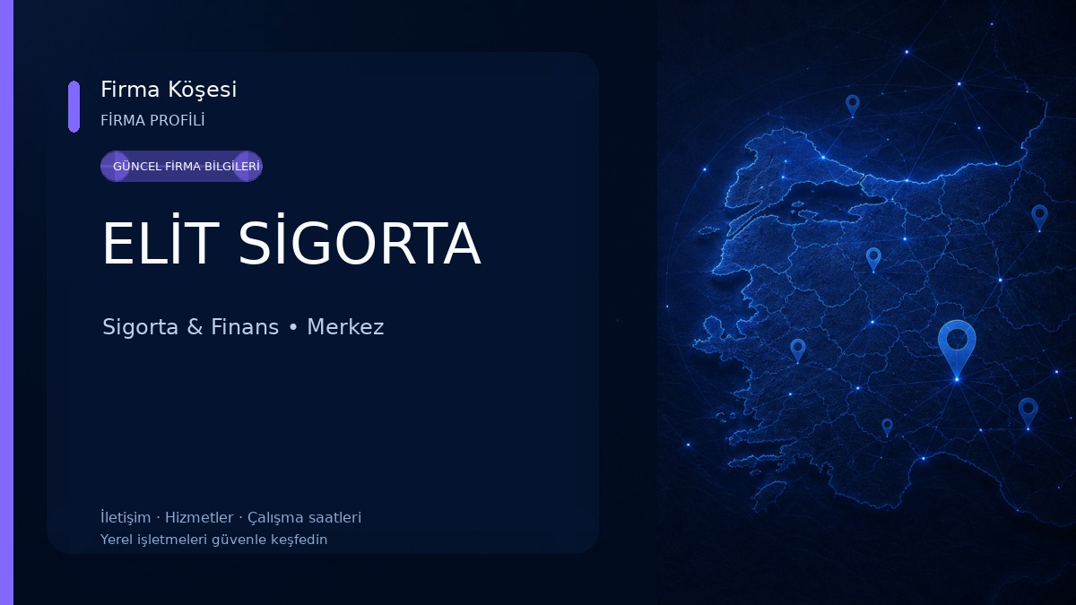 ELİT SİGORTA Sigorta & Finans