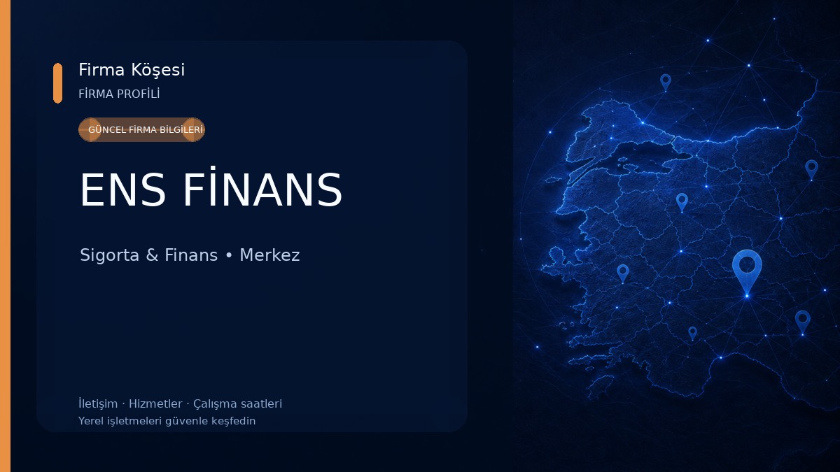 ENS FİNANS Sigorta & Finans