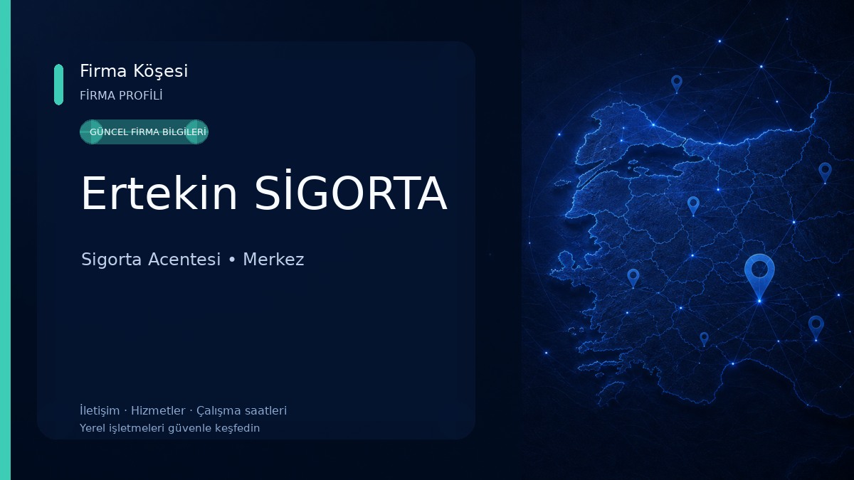 Ertekin SİGORTA Sigorta Acentesi