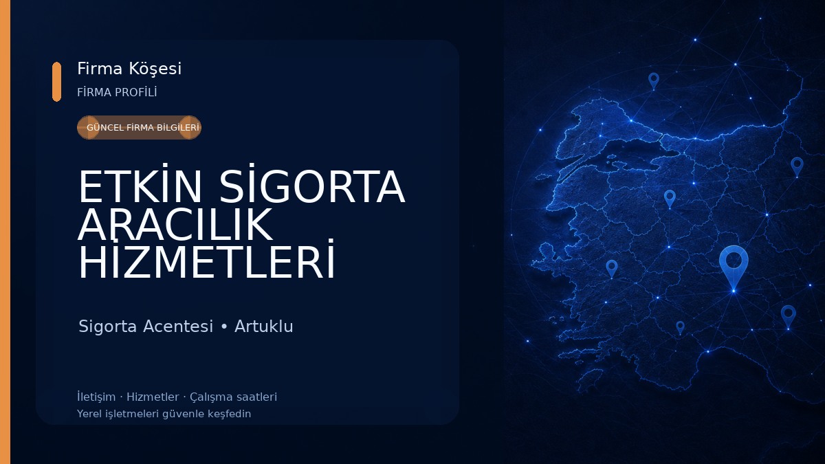 ETKİN SİGORTA ARACILIK HİZMETLERİ Sigorta Acentesi
