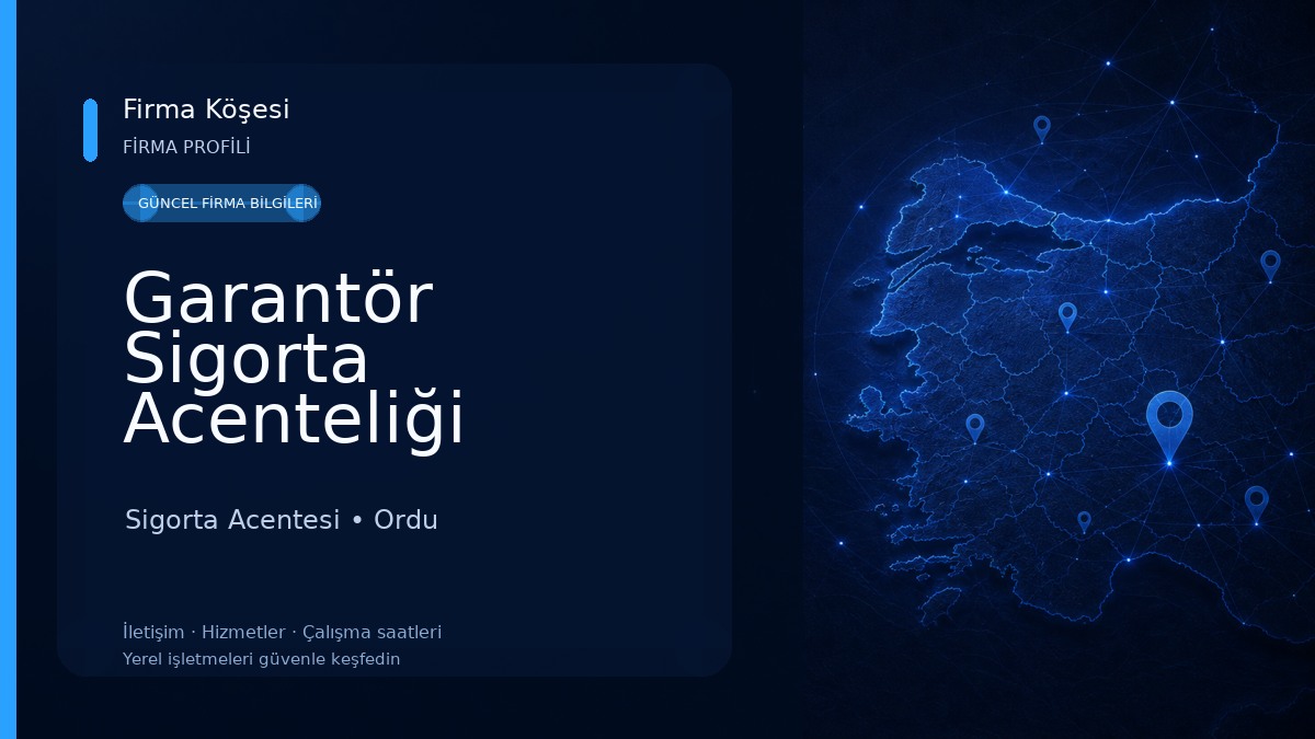Garantör Sigorta Acenteliği