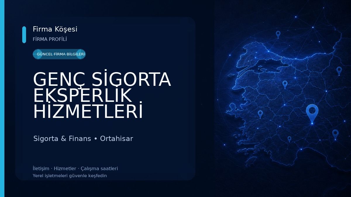 GENÇ SİGORTA EKSPERLİK HİZMETLERİ LTD.ŞTİ. Sigorta & Finans