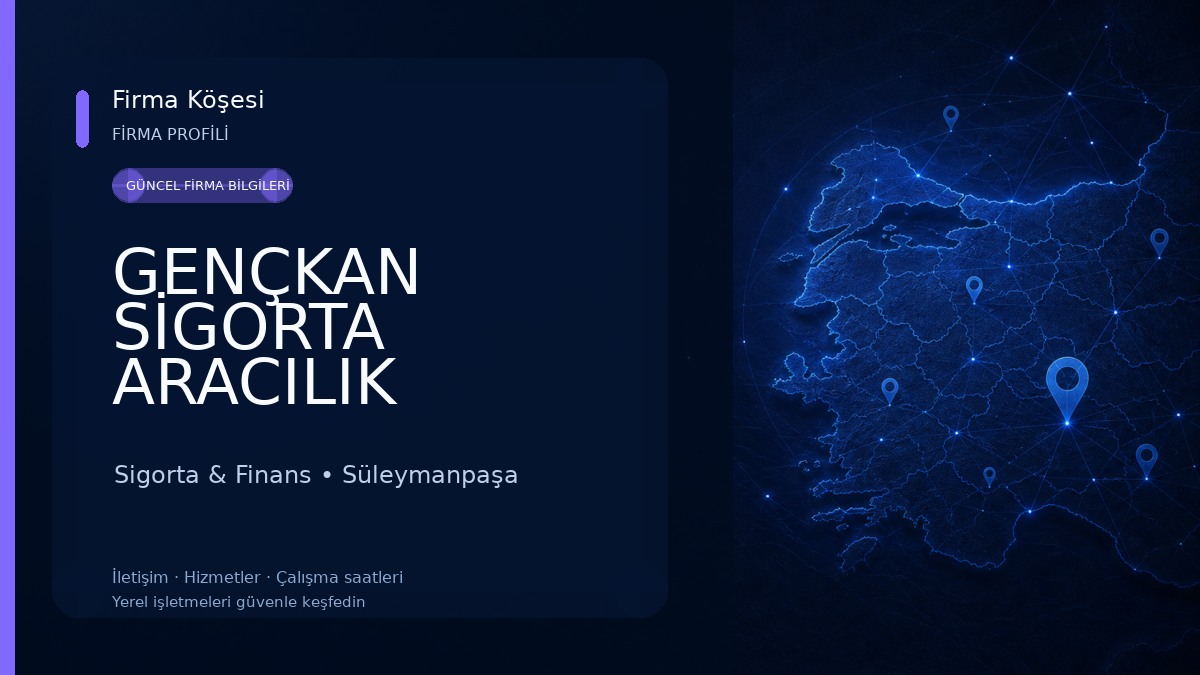 GENÇKAN SİGORTA ARACILIK HİZ.LTD.ŞTİ. Sigorta & Finans