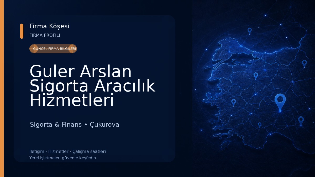 Guler Arslan Sigorta Aracılık Hizmetleri Ltd.Şti. Sigorta & Finans