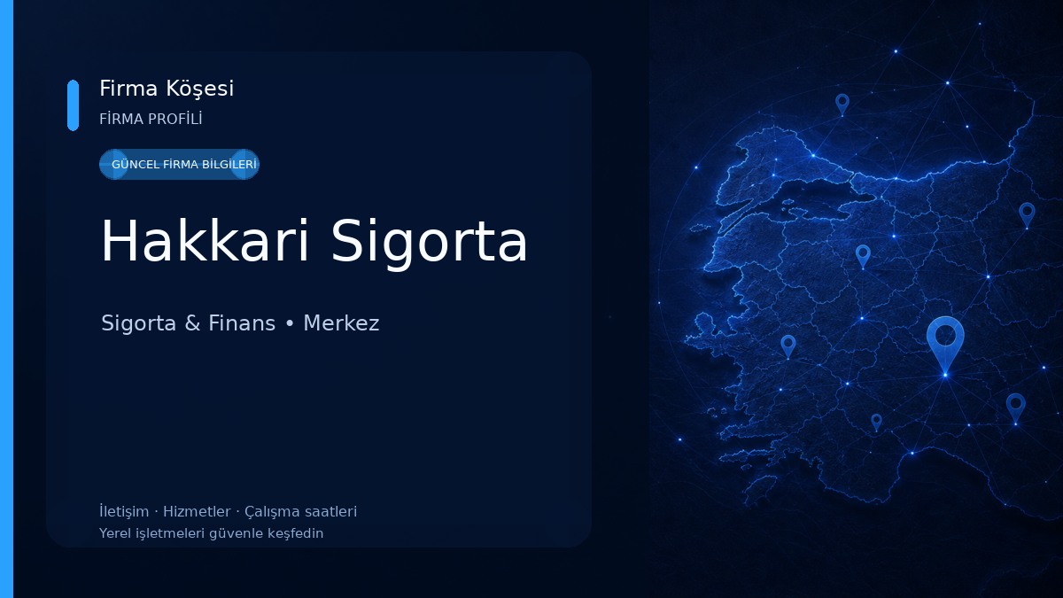 Hakkari Sigorta 