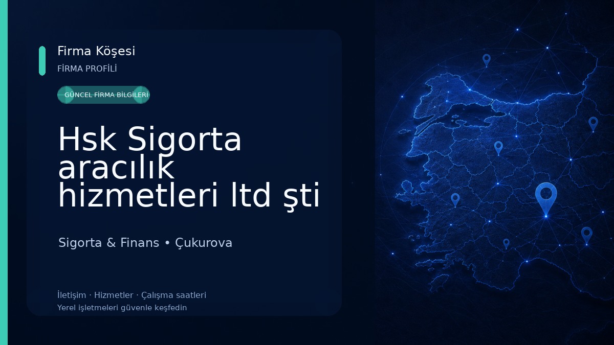 Hsk Sigorta aracılık hizmetleri ltd şti Sigorta & Finans