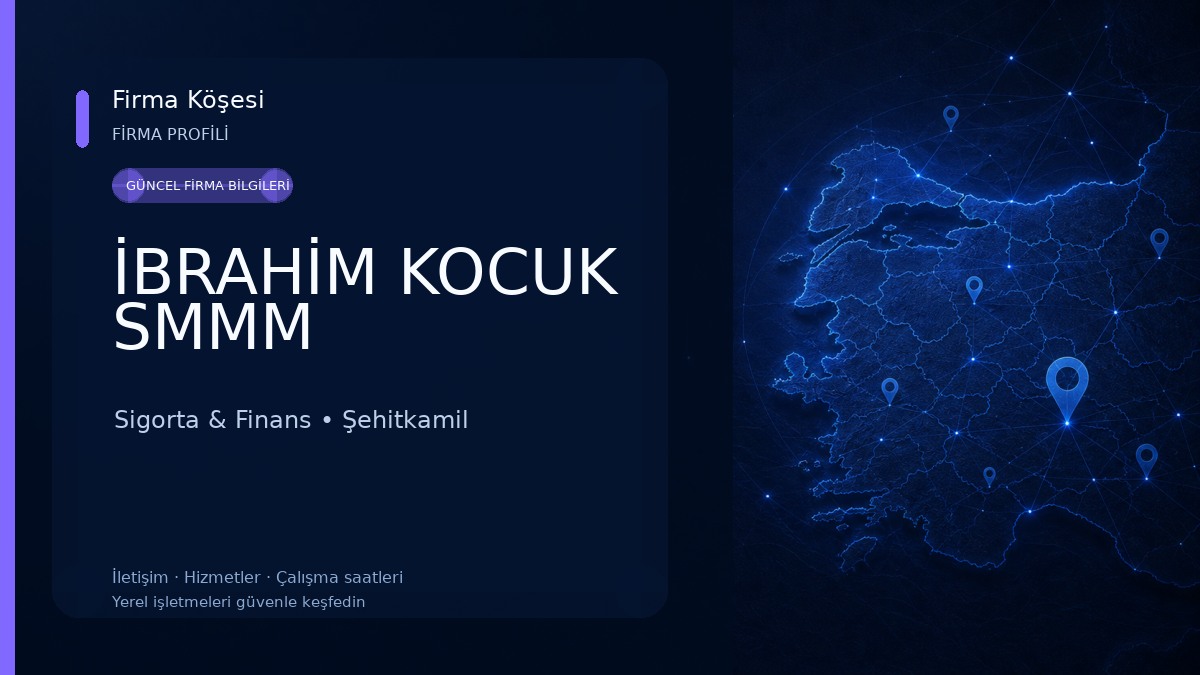 İBRAHİM KOCUK SMMM