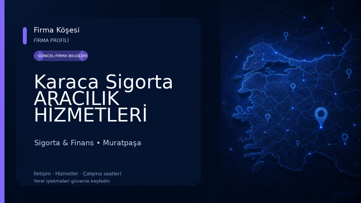 Karaca Sigorta ARACILIK HİZMETLERİ LTD.ŞTİ Sigorta & Finans