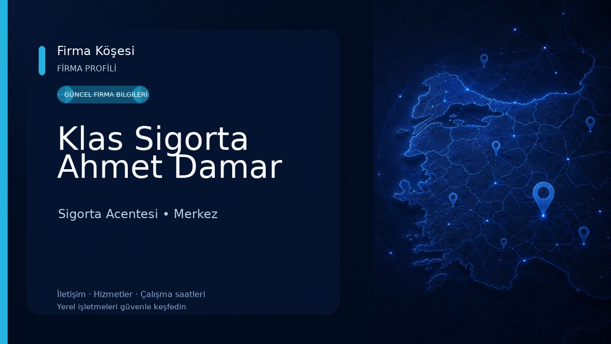 Klas Sigorta Ahmet Damar