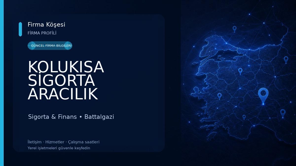 KOLUKISA SİGORTA ARACILIK HİZMETLERİ Sigorta & Finans