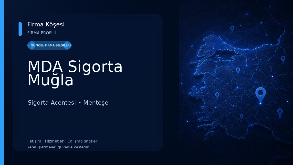 MDA Sigorta Muğla 