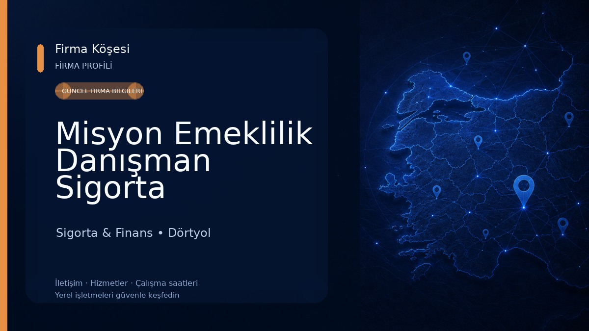 Misyon Emeklilik Danışman Sigorta