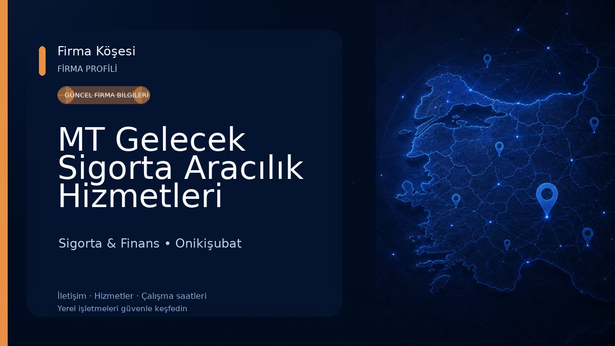 MT Gelecek Sigorta Aracılık Hizmetleri Limited Şirketi Sigorta & Finans