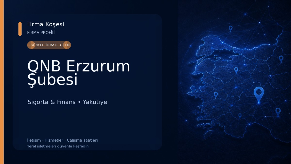 QNB Erzurum Şubesi