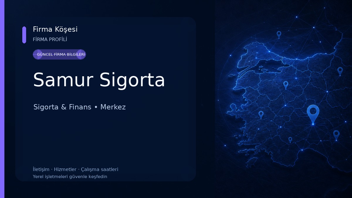 Samur Sigorta Sigorta & Finans