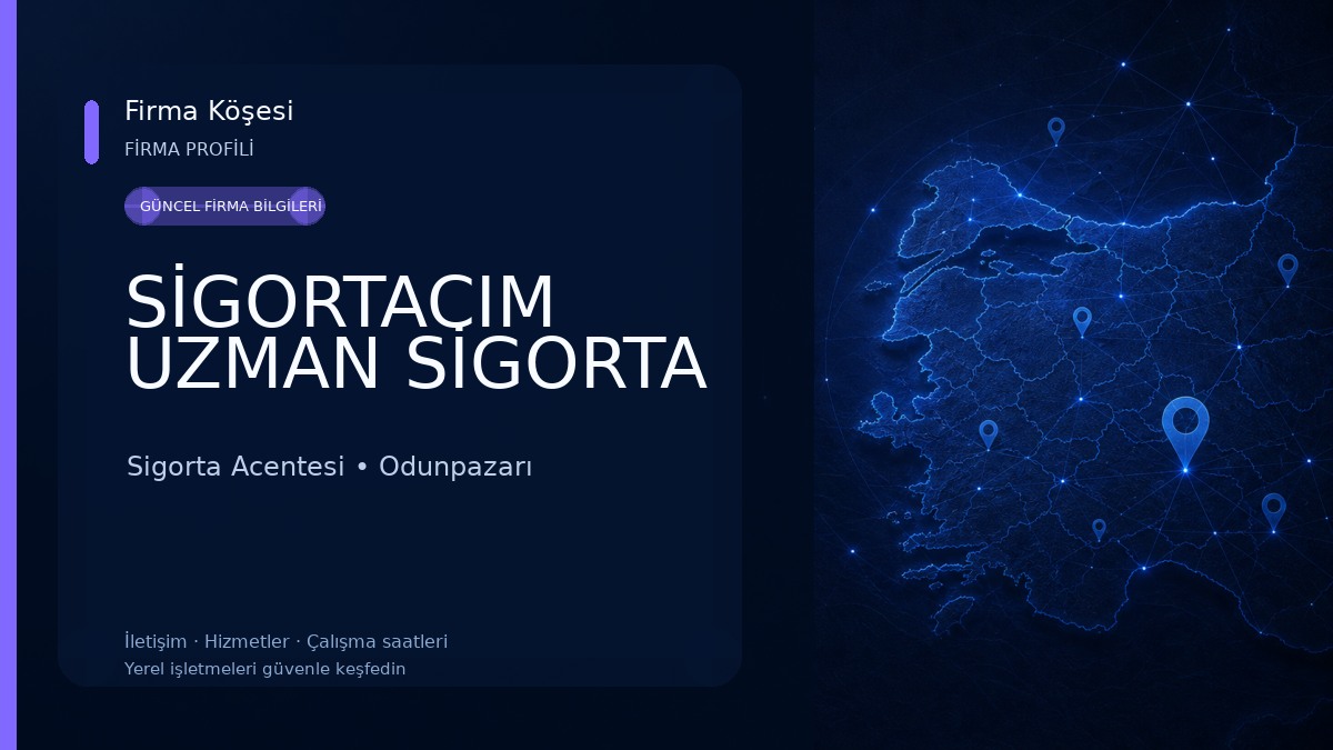 SİGORTACIM UZMAN SİGORTA Sigorta Acentesi