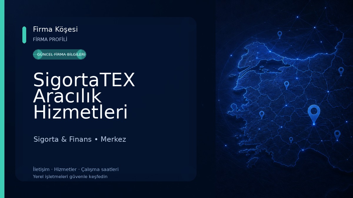 SigortaTEX Aracılık Hizmetleri Sigorta & Finans