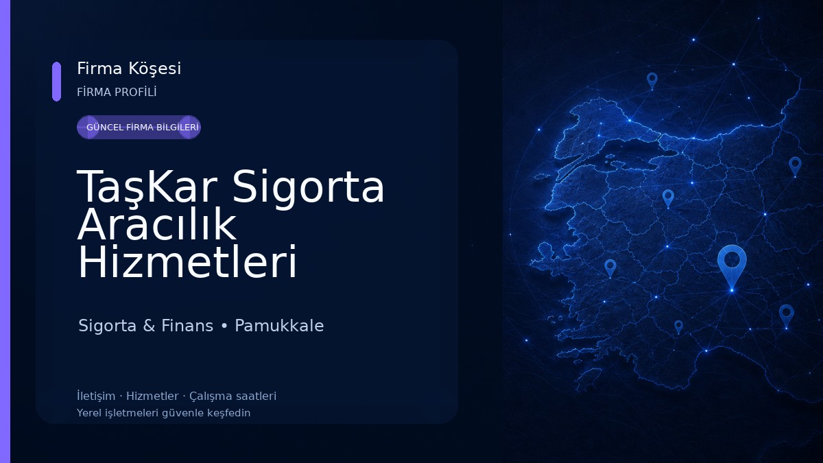 TaşKar Sigorta Aracılık Hizmetleri