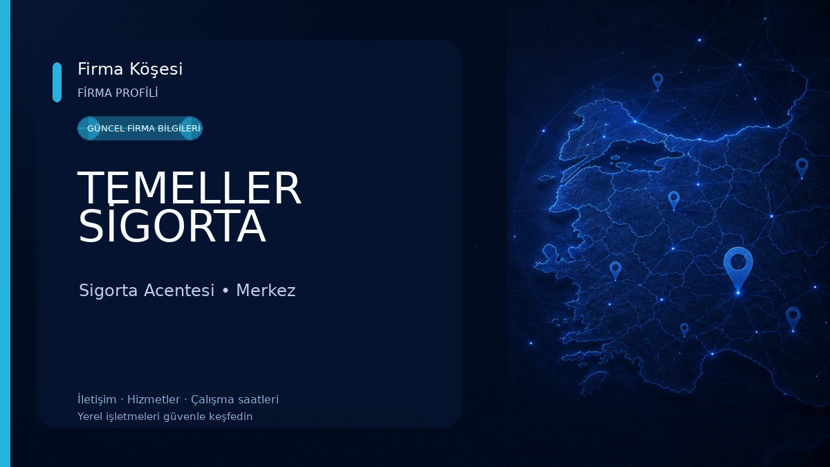 TEMELLER SİGORTA Sigorta Acentesi