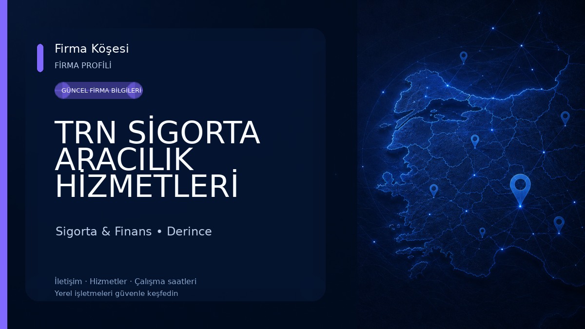 TRN SİGORTA ARACILIK HİZMETLERİ Sigorta & Finans
