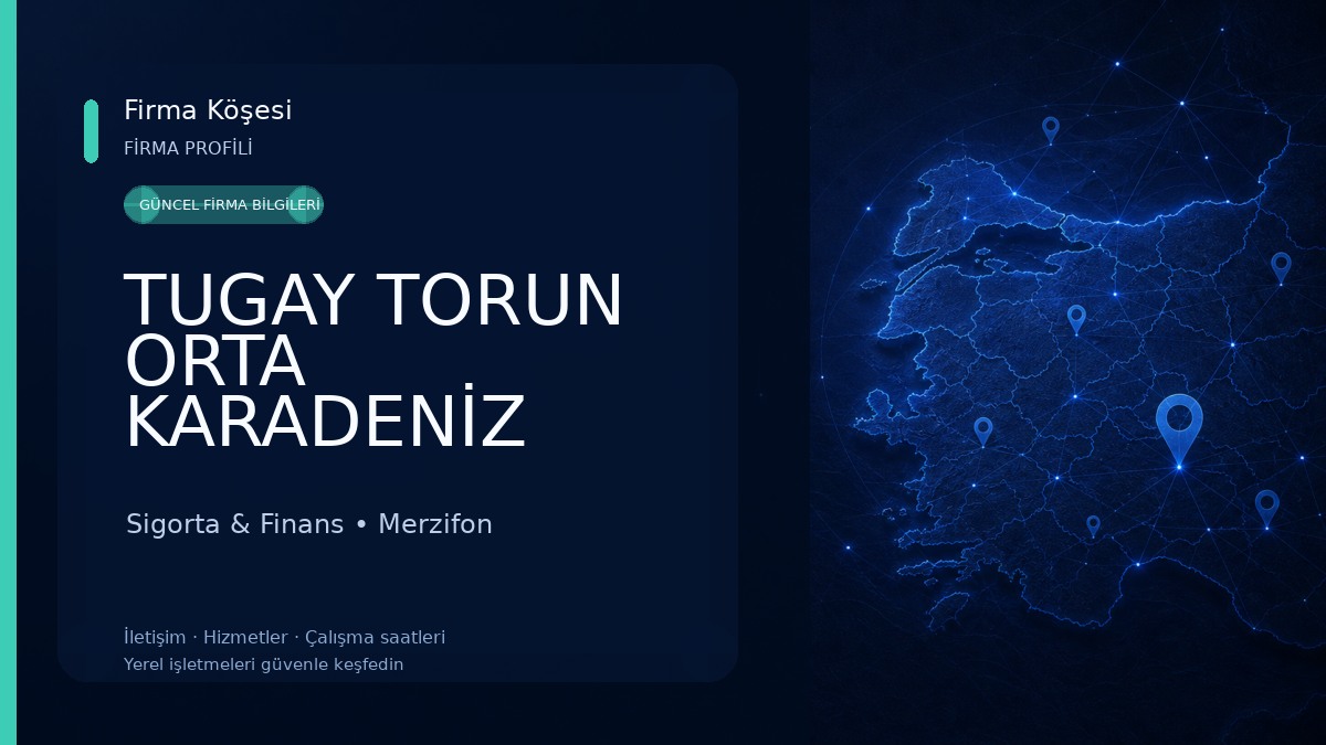 TUGAY TORUN ORTA KARADENİZ SİGORTA ACEN. Sigorta & Finans