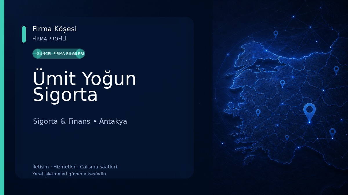 Ümit Yoğun Sigorta Sigorta & Finans