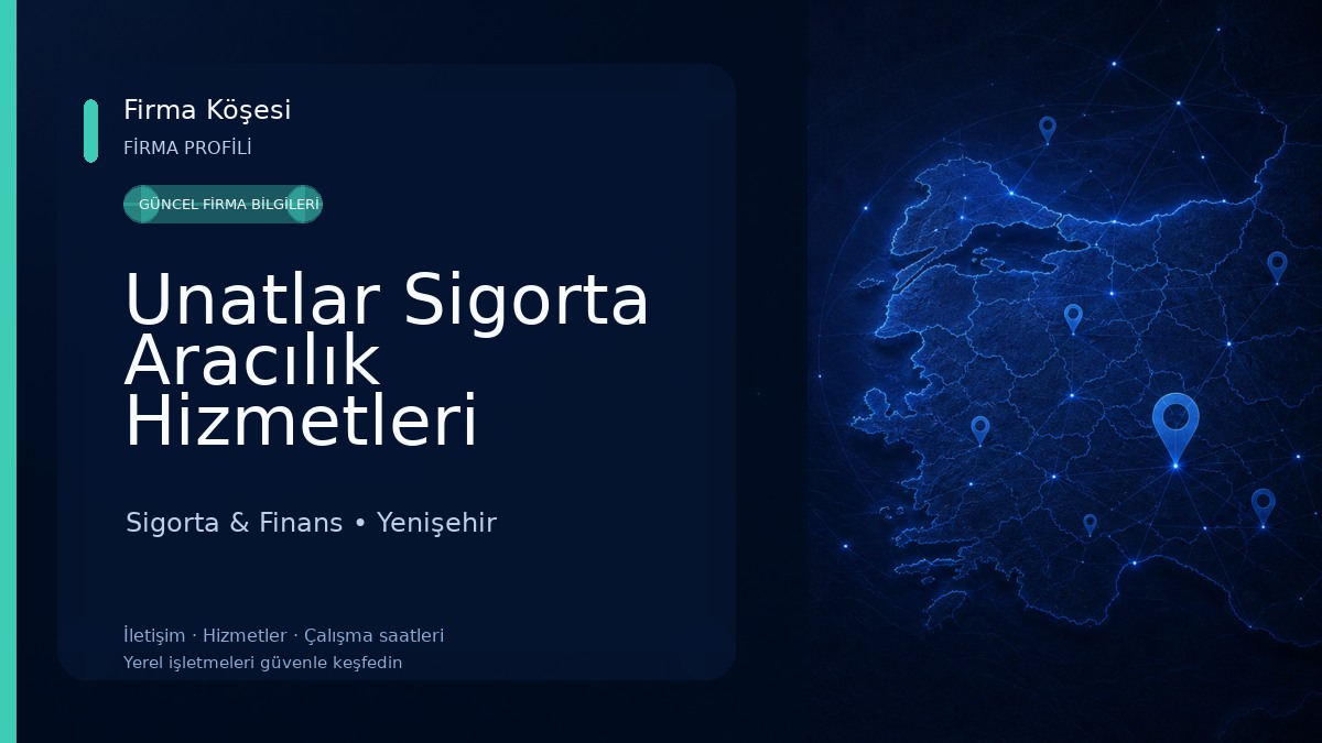 Unatlar Sigorta Aracılık Hizmetleri Sigorta & Finans