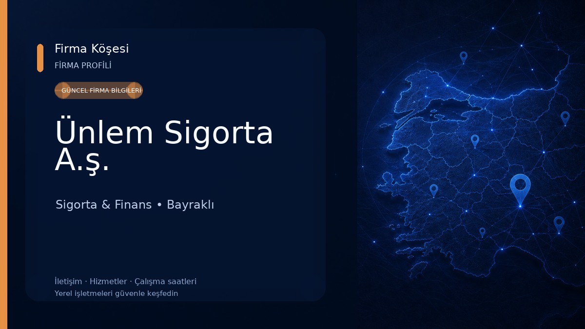 Ünlem Sigorta A.ş. Sigorta & Finans