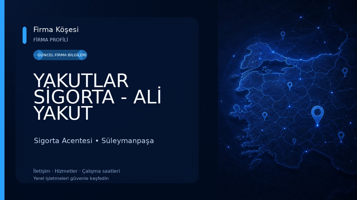 YAKUTLAR SİGORTA - ALİ YAKUT