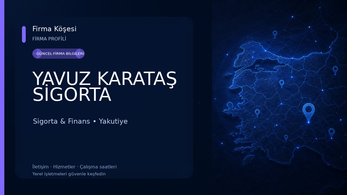 YAVUZ KARATAŞ SİGORTA 