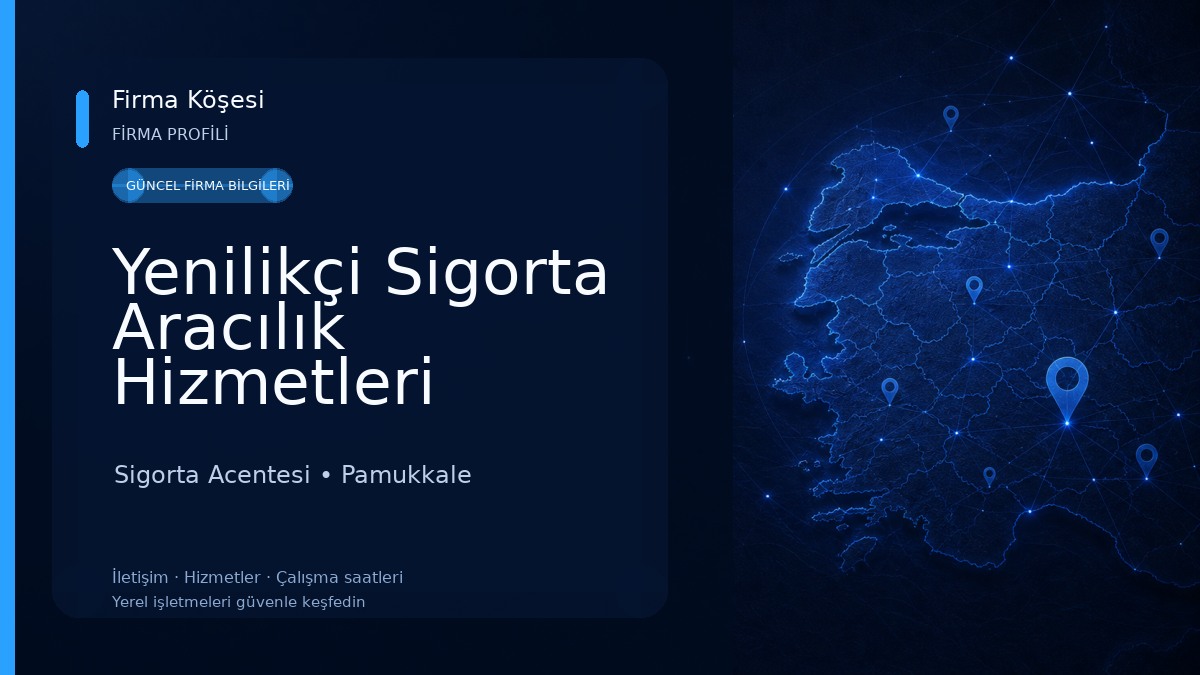 Yenilikçi Sigorta Aracılık Hizmetleri